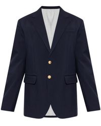 DSquared² - Jassen ,Blauw ,Wol Wollen Blazer - Lyst