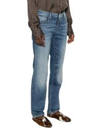 7 For All Mankind - Straight Fit Jeans - Lyst