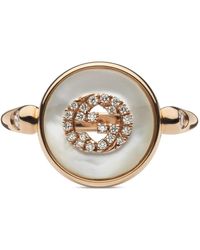 Gucci - Accessoires ,Geel ,Interlocking Ring - Lyst