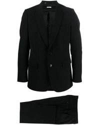 Dries Van Noten - Kostuums ,Zwart ,Single-Breasted Pak - Lyst