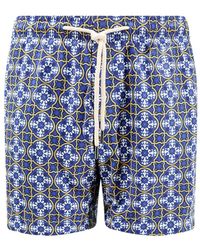 Peninsula - Badmode ,Blauw ,Polyester Zwemshorts - Lyst