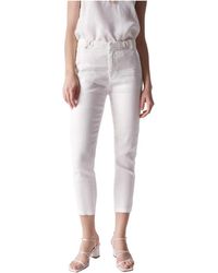 Salsa Jeans - Cropped Trousers - Lyst