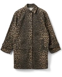 Sofie Schnoor - Luipaardprint Jas - Lyst