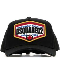 DSquared² - Accessoires ,Zwart ,Katoen Baseballpet - Lyst
