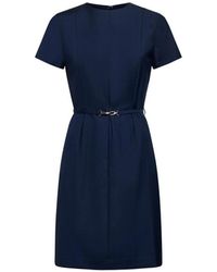 Silvian Heach - Jurk Met Riem En Essentiële Snit - Lyst