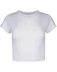 Calvin Klein - Casual baumwoll t-shirt - Lyst