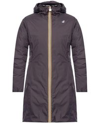 K-Way 'charlene Tpd' Reversible Jacket - Zwart