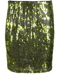 Gestuz - Rokken ,Groen ,Polyester Elegante Zwarte Jurk 100% Polyester - Lyst
