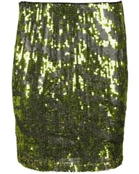 Gestuz - Rokken ,Groen ,Polyester Elegante Zwarte Jurk 100% Polyester - Lyst