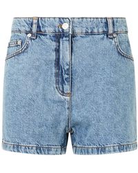 Moschino - Denim Shorts - Lyst