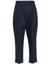 Ami Paris - Cropped Trousers - Lyst