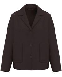 Marella - Jassen ,Bruin ,Polyester Emmflipper Jas - Lyst