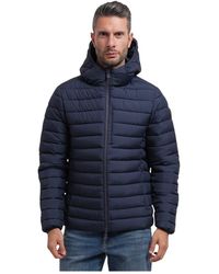 Save The Duck - Jassen ,Blauw ,Polyester Juncus Jacket - Lyst