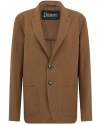 Herno - Single-Breasted Blazer - Lyst