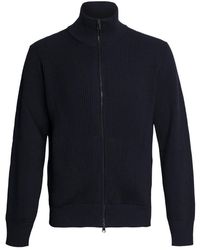 Roberto Collina - Geribbelde Cardigan - Lyst