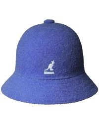 Kangol - Accessoires ,Blauw ,Blauwe Casual Vissershoed - Lyst