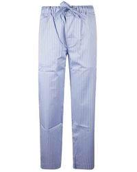 Tekla - Straight Trousers - Lyst