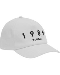 1989 STUDIO - Accessoires ,Wit ,Witte Zonneklep Hoed - Lyst