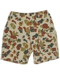 Element - Camouflage Cargo Shorts Mit Taschen - Lyst