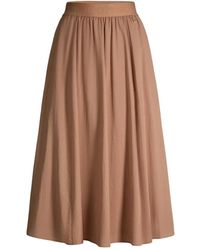 Joop! - Katoenen Rok Met Elastische Logoband - Lyst