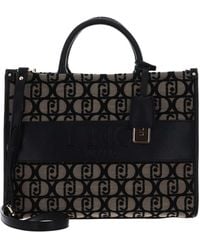 Liu Jo - Schwarze Handtasche Mit Mittlerem Schulterriemen - Lyst