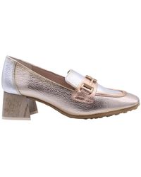 Hispanitas - Klassische Leder Mokassin Schuhe - Lyst