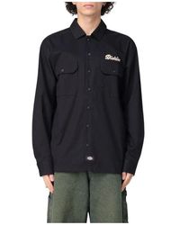 Dickies - Klassisches Schwarzes Arbeits Hemd - Lyst