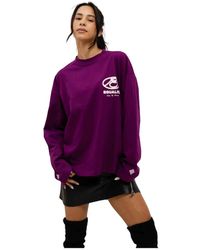 Equalite - Tops ,Paars ,Katoen Arid Longsleeve T-Shirt - Lyst