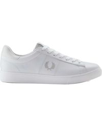 Fred Perry - Baseline Perf Leder Sneaker - Lyst