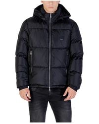 ARMANI EXCHANGE - Urban Donsjack Met Capuchon - Lyst