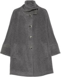 Emporio Armani - Single-Breasted Coats - Lyst