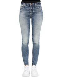 Armani Exchange - Indigo denim super skinny jeans,slim-fit jeans - Lyst