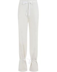 Lemaire - Straight Trousers - Lyst