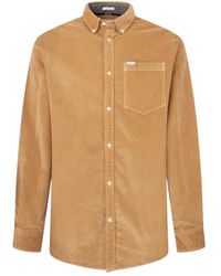 Pepe Jeans - Camicia in velluto a coste - regular fit - Lyst