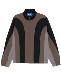 AWAKE NY - Fitness ,Veelkleurig ,Polyester Pusherman Track Jacket - Lyst