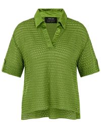 Marc Cain - Kurzärmliger Strickpullover - Lyst