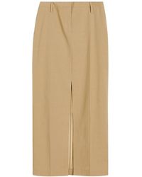 Birgitte Herskind - Rokken ,Leer Nina Skirt - Lyst