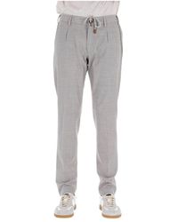 Eleventy - Straight Trousers - Lyst