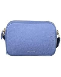 Coccinelle - Hellblaue Leder Damen Handtasche - Lyst
