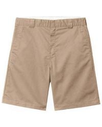 Carhartt - Craft Shorts Relaxte Pasvorm Rits - Lyst