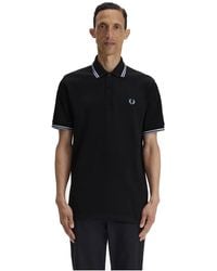 Fred Perry - Tops ,Blauw ,Katoen M12 P65 Polo - Lyst