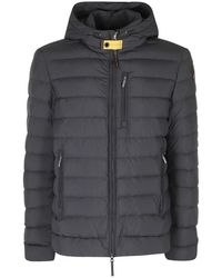 Parajumpers - Jassen ,Zwart ,Polyester Last Minute Hooded Down Jacket - Lyst