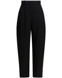 Givenchy - Zwarte Cocoon Wollen Broek - Lyst
