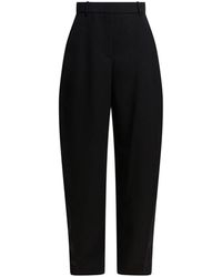 Givenchy - Zwarte Cocoon Wollen Broek - Lyst