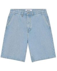 Won Hundred - Korte Broeken ,Blauw ,Katoen Dan Shorts - Lyst