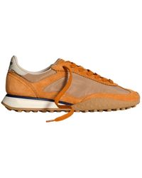 HOFF - Schoenen ,Oranje ,Oranje Sneaker Met Wit Detail - Lyst