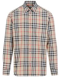 Burberry - Shirts > casual shirts - Lyst
