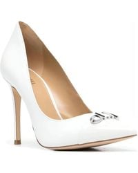 Michael Kors - Schoenen ,Wit ,Leer Parker Lederen Pump - Lyst