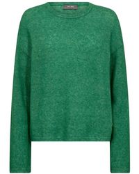 Mos Mosh - Zachte Gebreide Trui O-Neck Amazon - Lyst