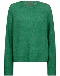 Mos Mosh - Zachte Gebreide Trui O-Neck Amazon - Lyst